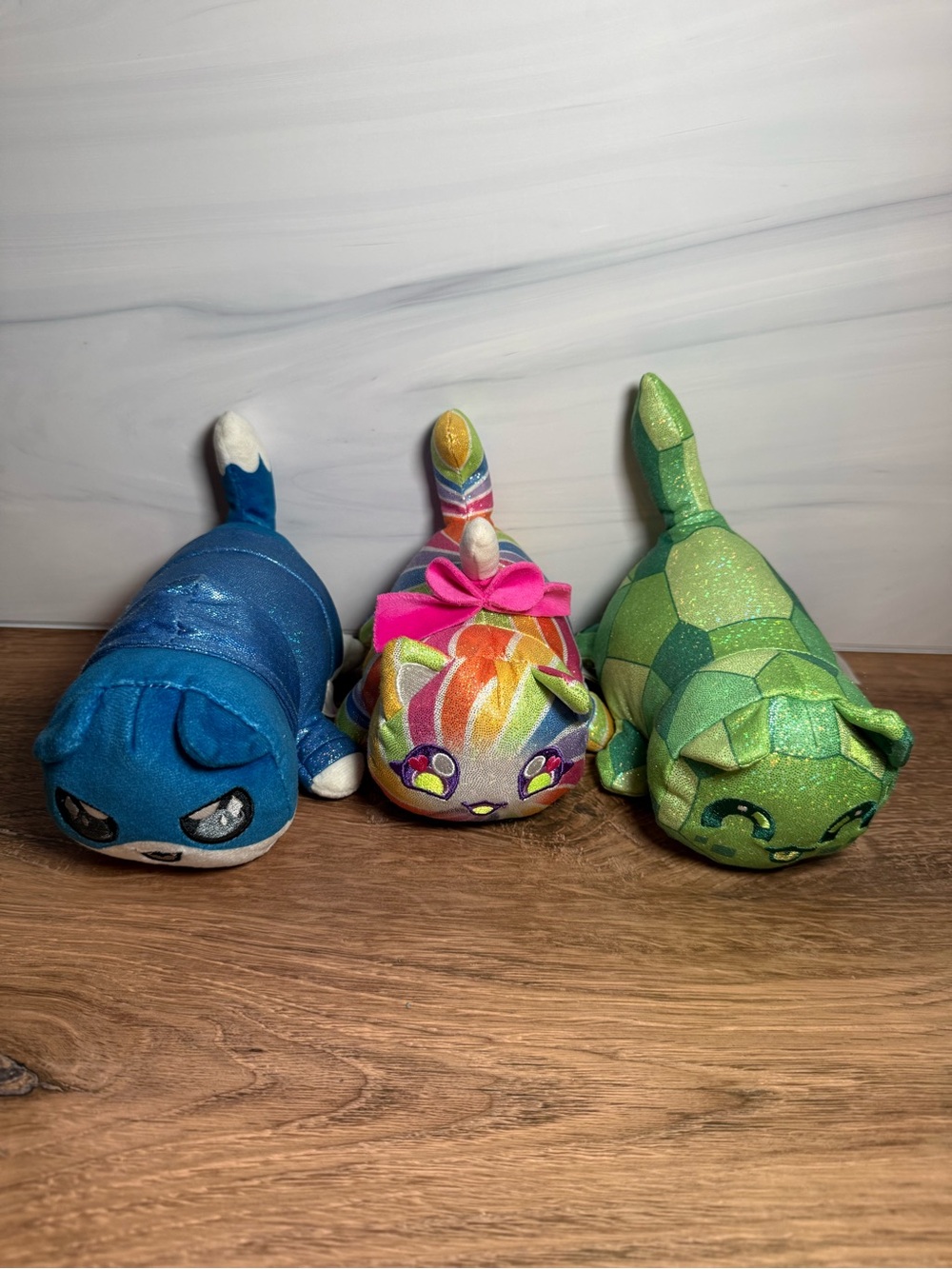 Aphmau MeeMeows Plush Lot of 3 Ein Lollipop Geo Cat Mystery Plush